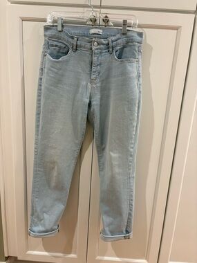 LOFT Girlfriend Straight Jeans size 6 / 28